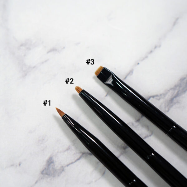 Detail painting brushes